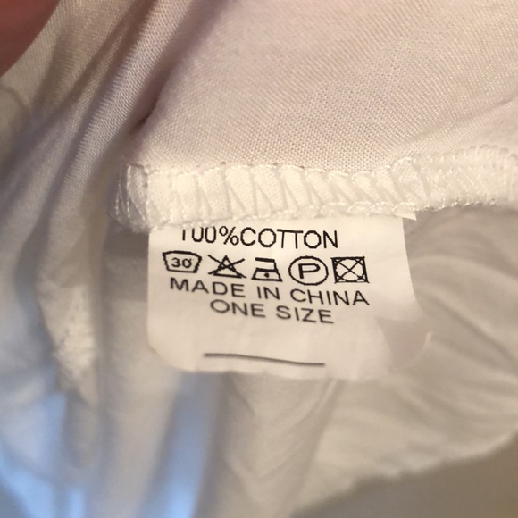 3/$15 Swim suit white lace tassel tie coverup - Picture 9 of 9